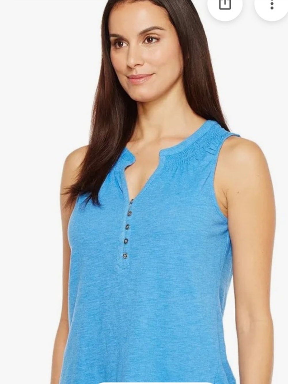 Lilly Pulitzer Essie Tank Top in Light Blue